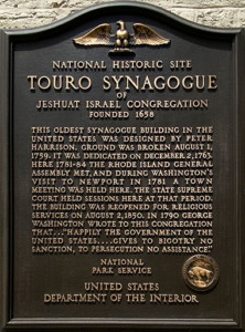 Touro-Synagogue-Historic-Plaque